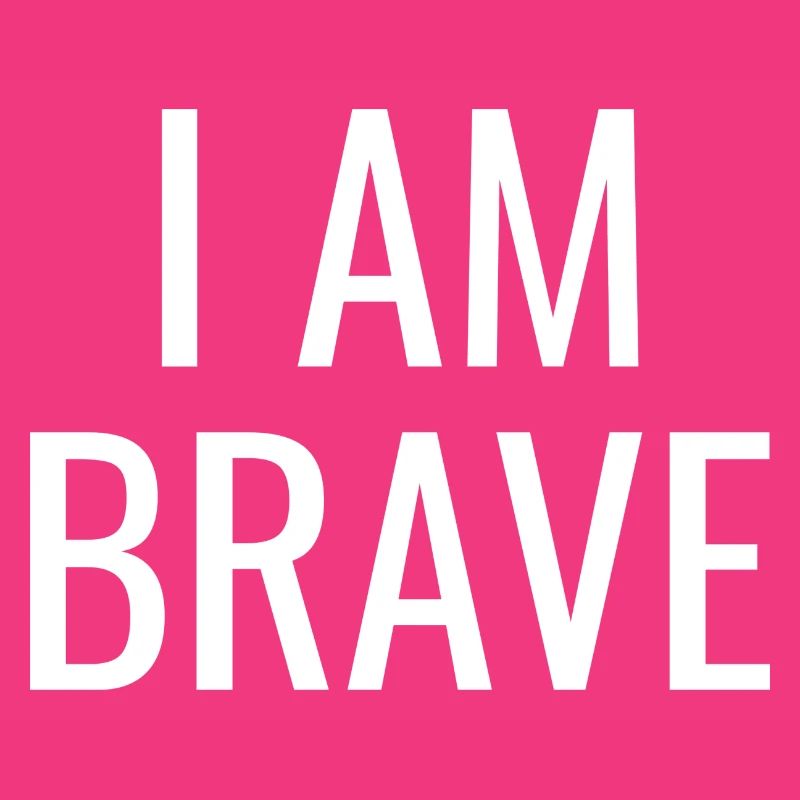 Je suis courageux - Citations positives chrétiennes