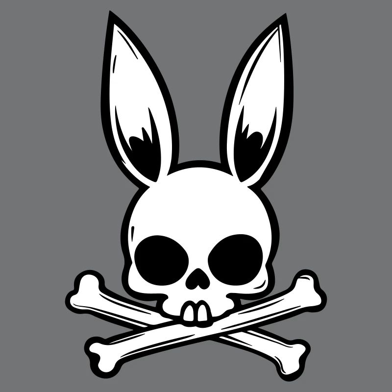 Bunny Head Skull Skull