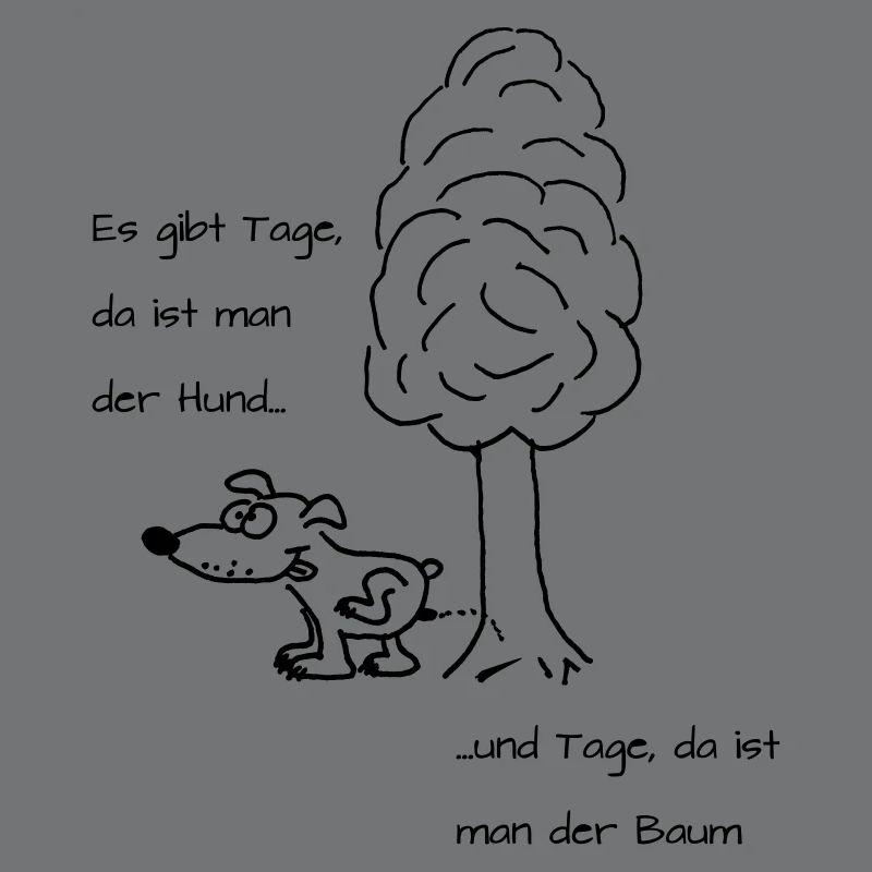 Hund und Baum