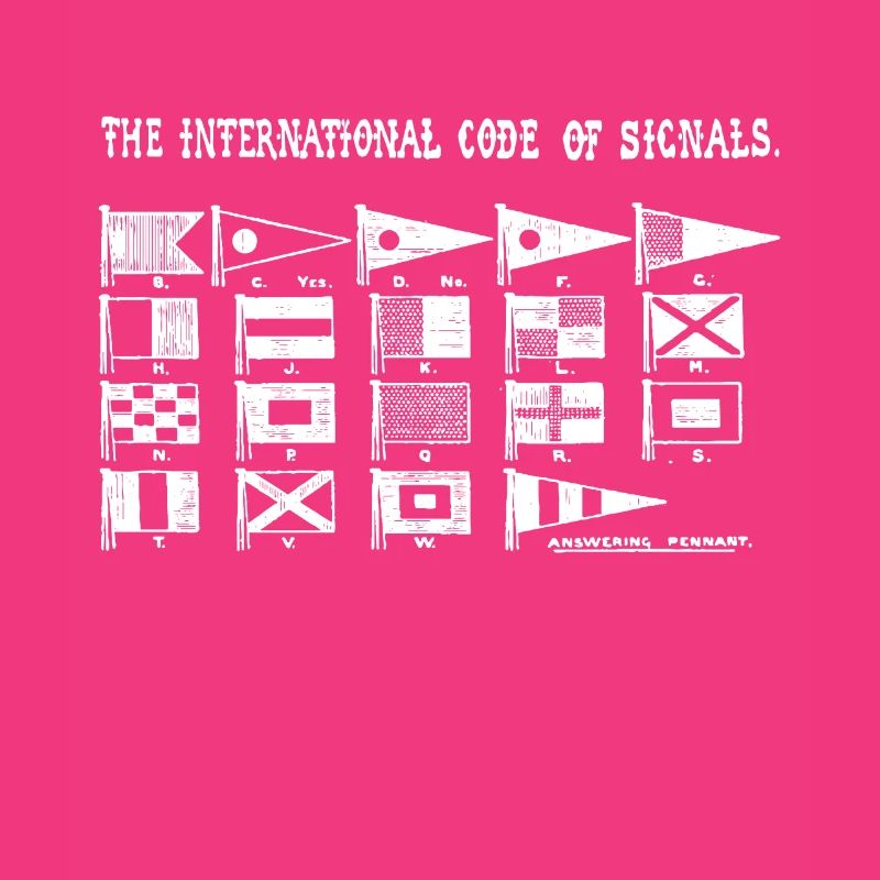 Signal Flagge Code Seefahrer