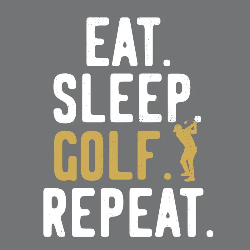 Golf Course Golfers Repeat