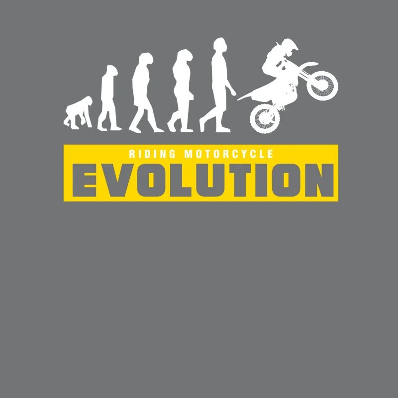 Riding Mototcycle Evolution
