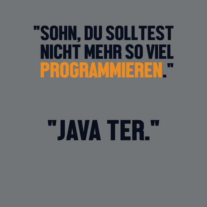 Sohn Programmieren Ja Vater Developer Coder