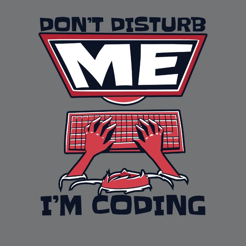 Ne me dérangez pas, je code un codeur développeur