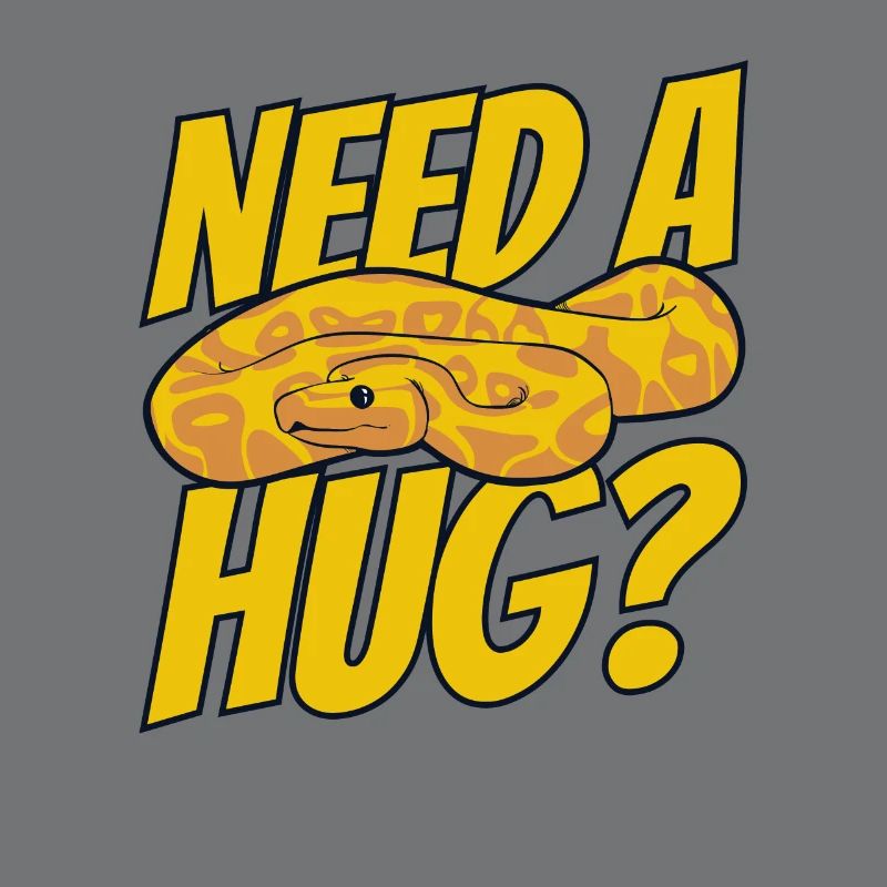 Need A Hug Python Schlange Pythonzüchter Banana