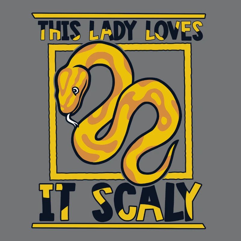 Cette dame l’aime Scaly Python Snake Banana