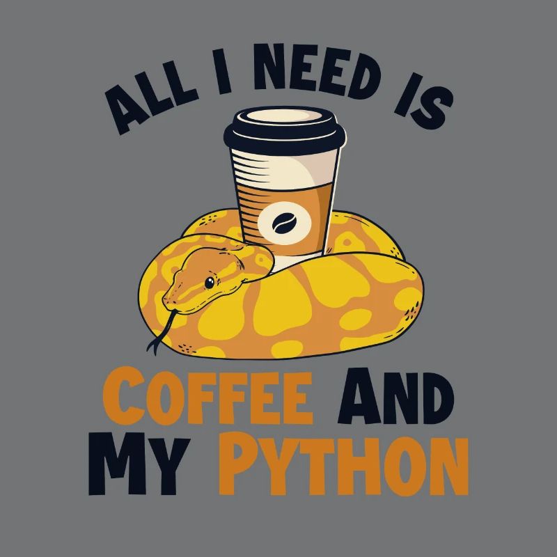 Coffee and Python Python Schlange Banana Ball