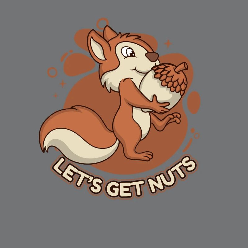 Let's Get Nuts Squirrel Fox Squirrel Squirrel