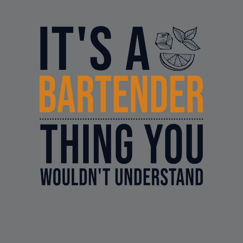 It's a Bartender Thing Barmann Bartender Bardame
