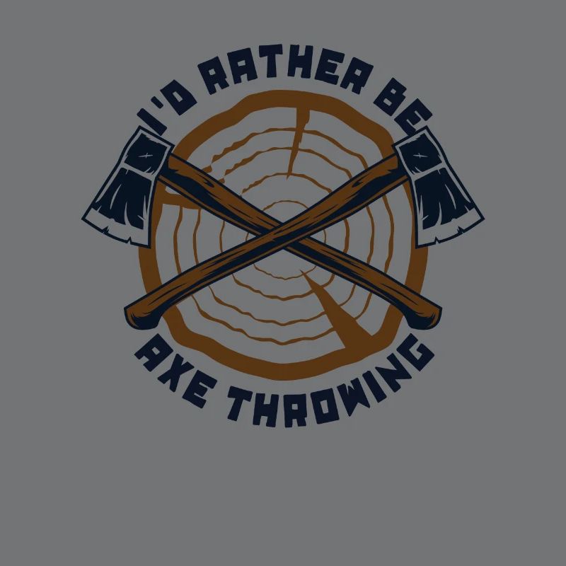 I'd Rather Be Axe Throwing Axe Throwing Game Axe