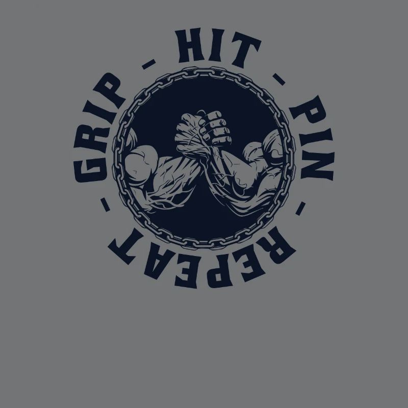 Hit Pin Répéter les techniques de lutte à la main Bras