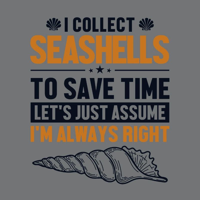 Seashells Let's Assume I'm Right Shell Seashell