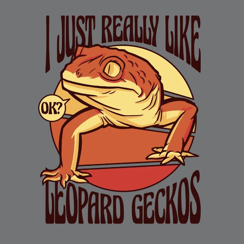 Just Really Like Leopard Geckos Crested Lizard