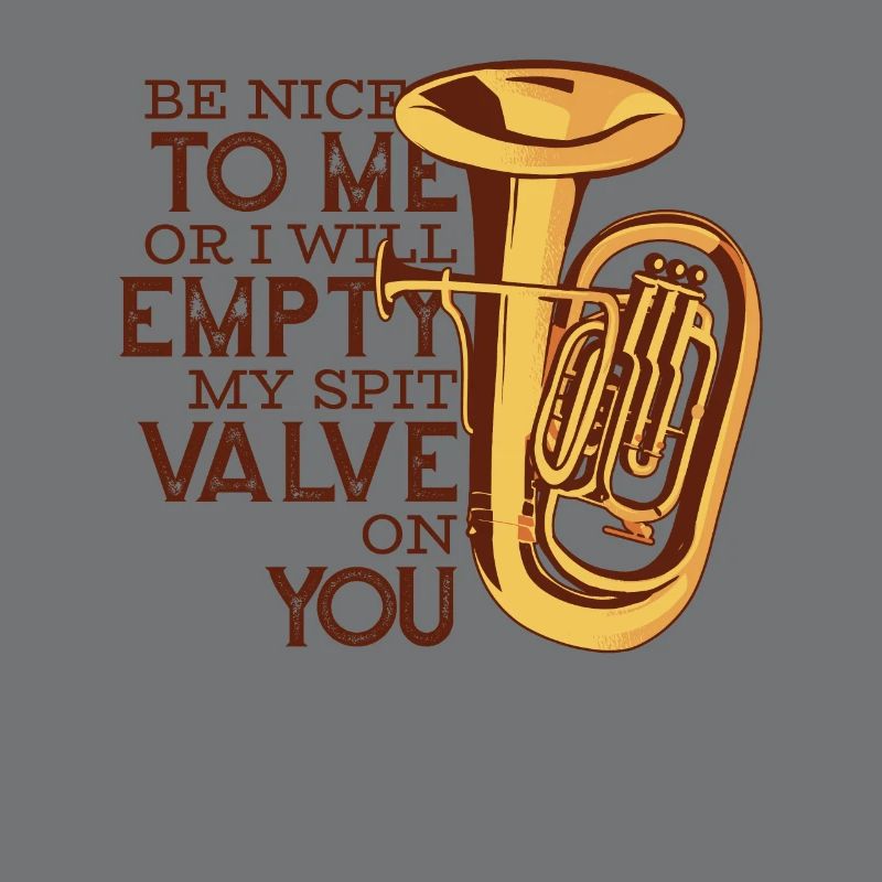 Sei nett oder ich leere mein Spuckventil auf dich Spieler