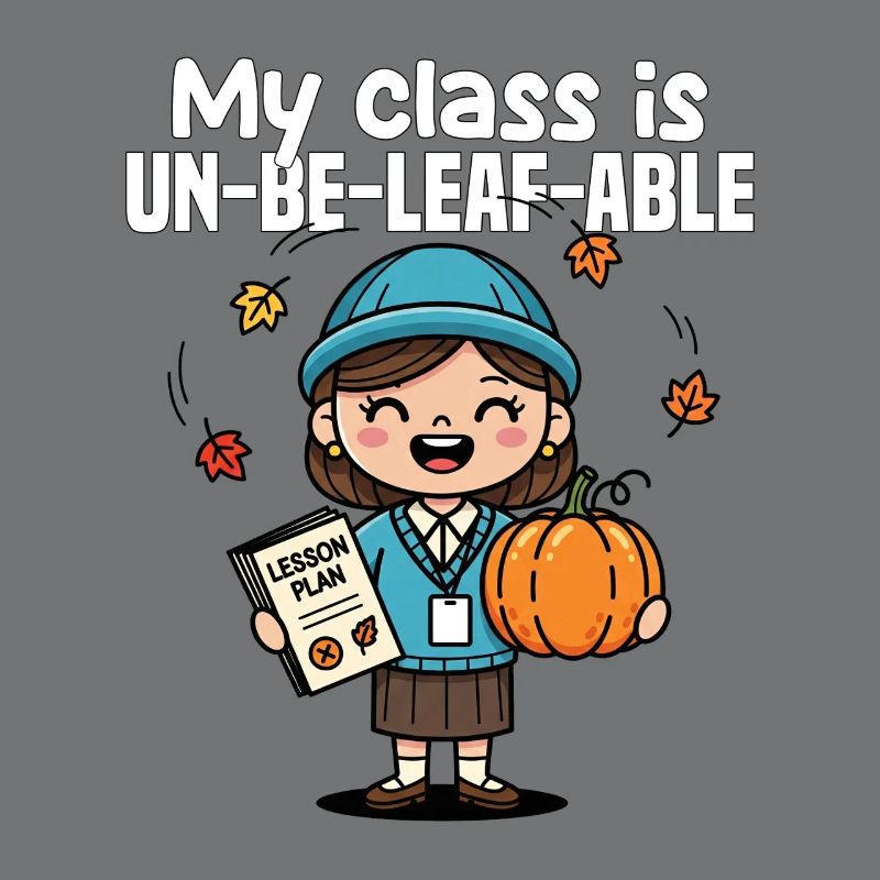MY CLASS IS UN-BE-LEAF-ABLE - TEACHER GIFT