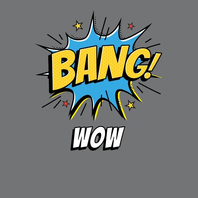Comic Cartoon Comics WOW! Ballon-Sprachblase