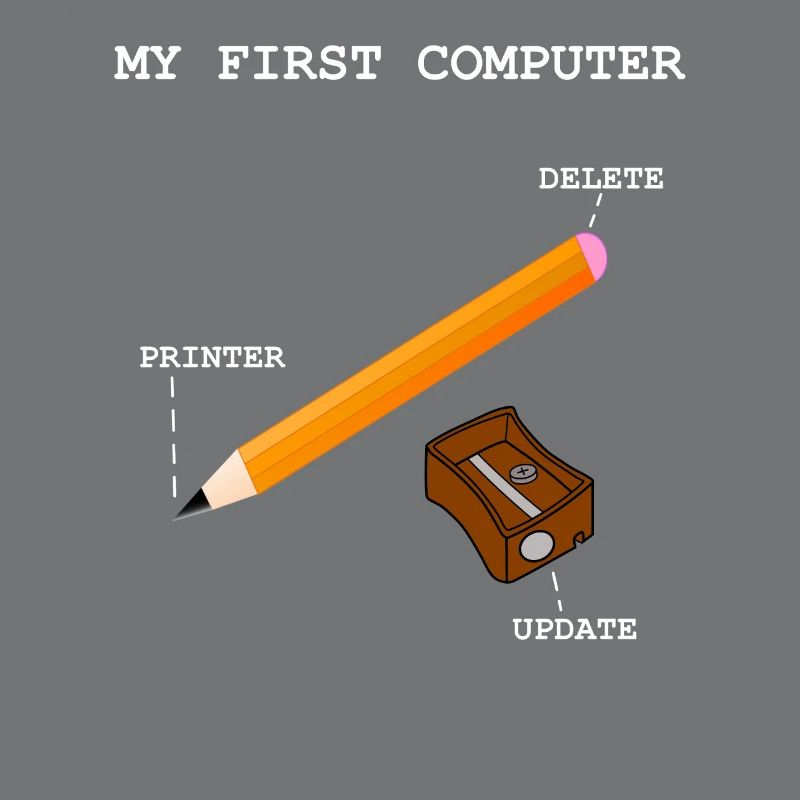 Computer PC Printer Calculator Write