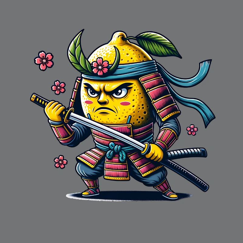 Fighting Lemon Samurai Style