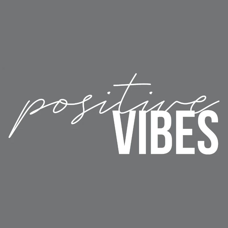 cadeau moderne de Vibes positif