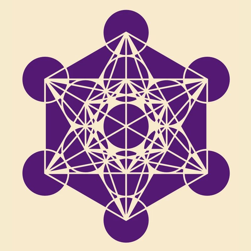 Metatrons Cube, solides platoniques, fleur de vie