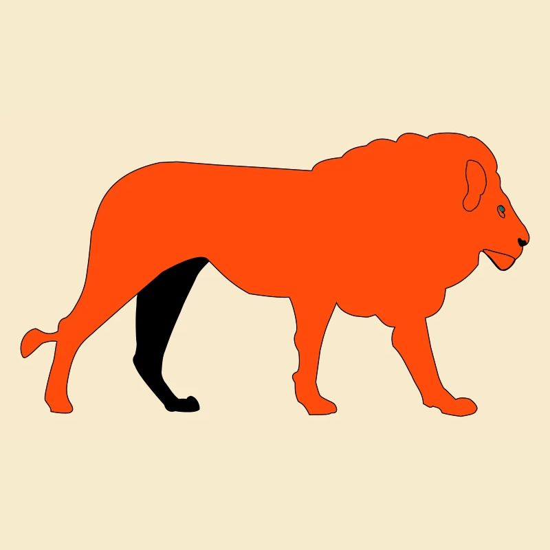 Löwe Schwarz