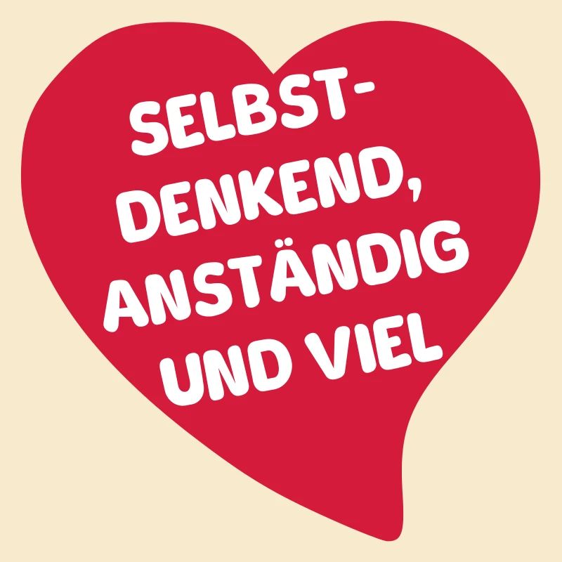 selbstdenkend anständig