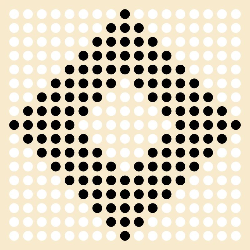 Diamond, Icon, Square, Pixel, Dots