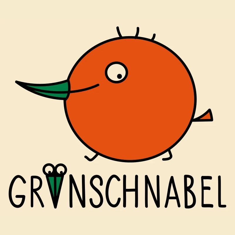 Lustiger Grünschnabel