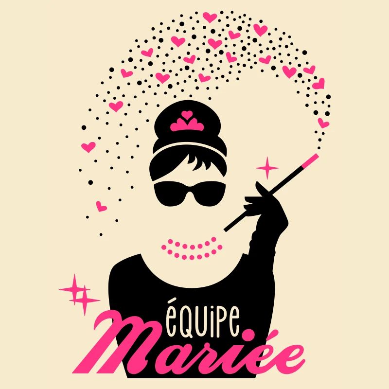 team bride - bride - EVJF - tiffany