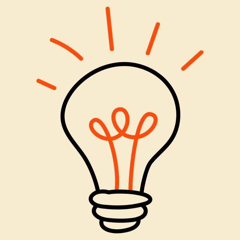 Light bulb - 2 colours