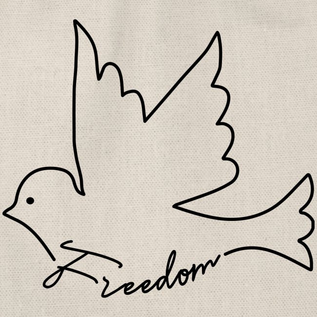 A white dove and peace