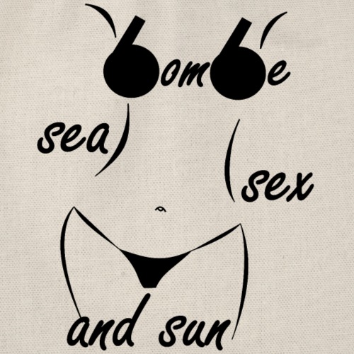 t shirt sea sex and sun bombe sexy - Sac de sport léger