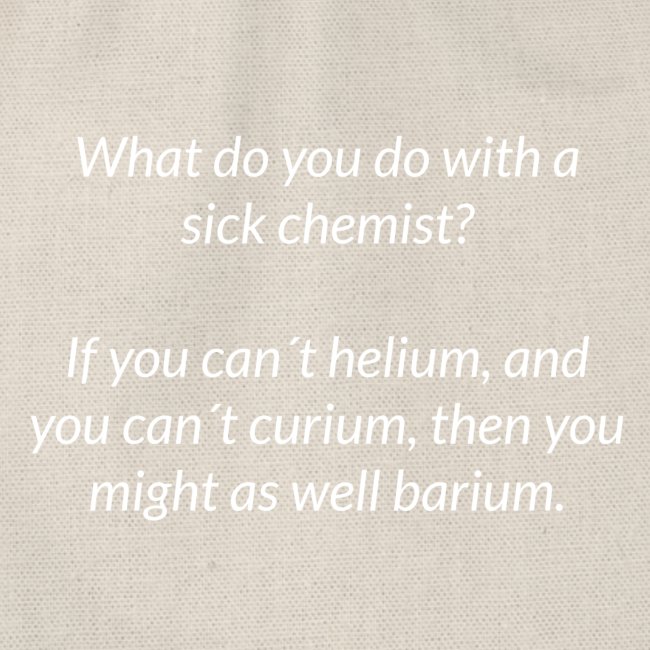Sick Chemist