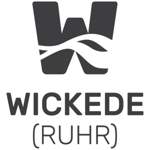 Wickede Logo grau - Turnbeutel