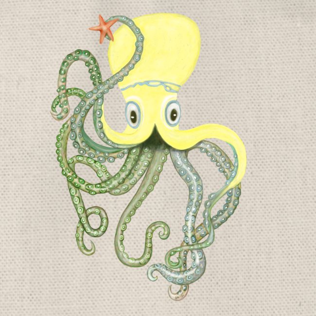 Gele octopus