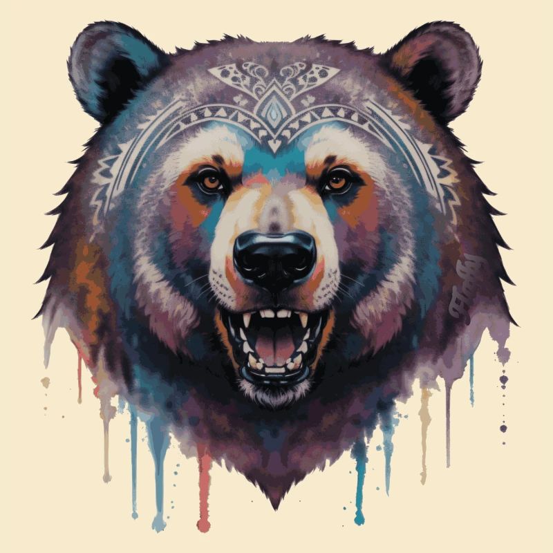 Tribal bear