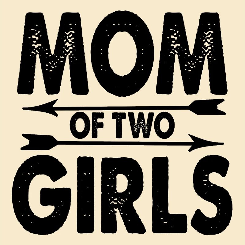 Mutter 2 Töchter Geschenk Kinder Mama