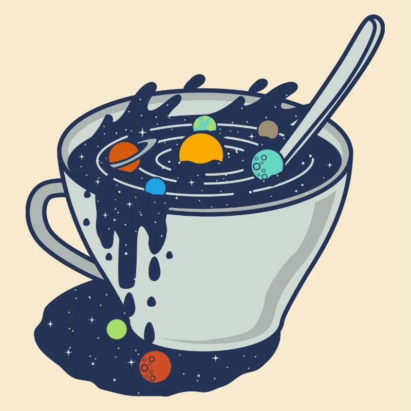 Galaxy Mug / Planet Solar System Gift Idea