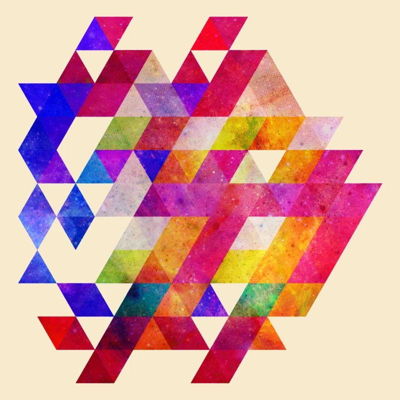 Geometric Pattern (triangles) 02