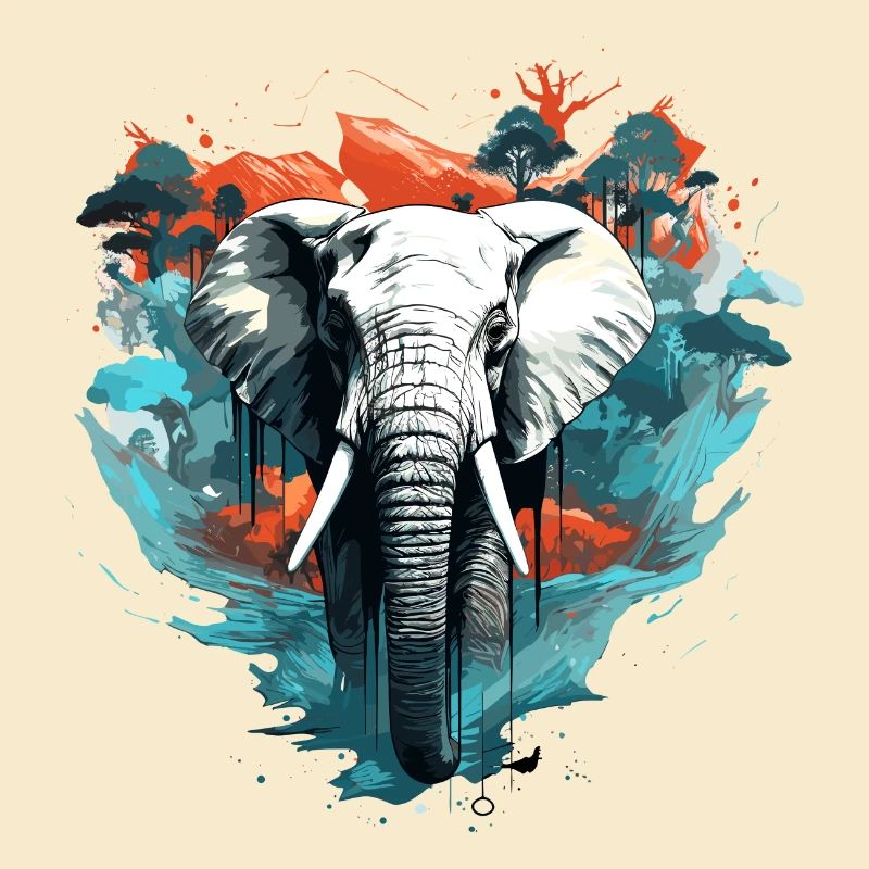 Artistic Elephant