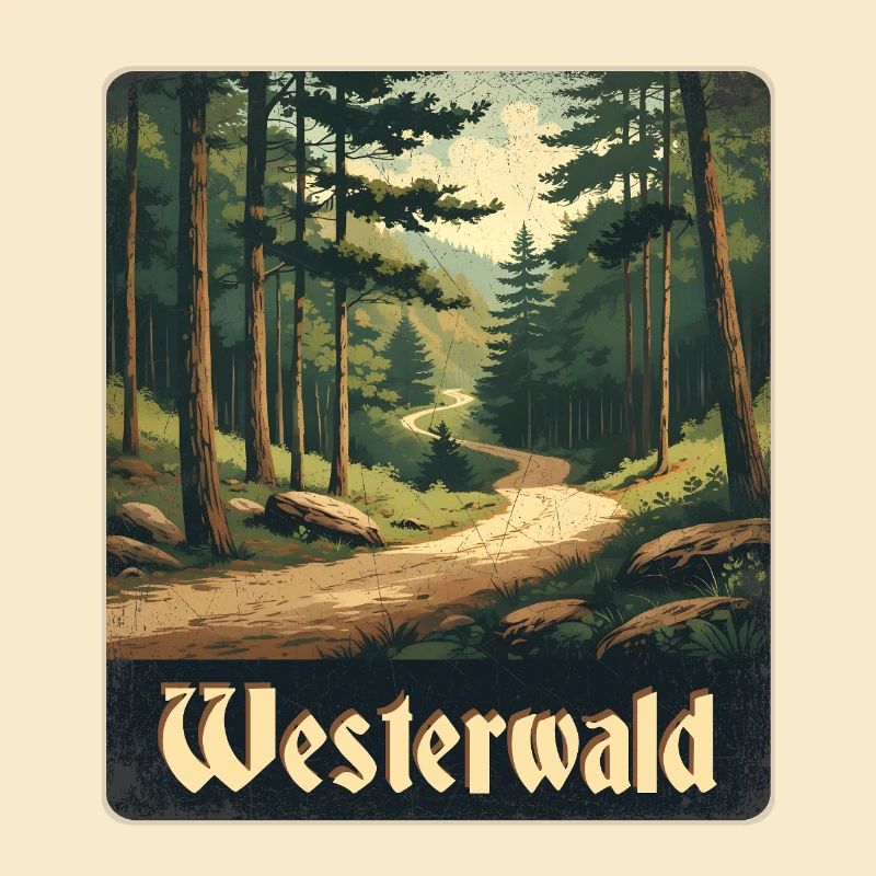 Westerwald Waldweg