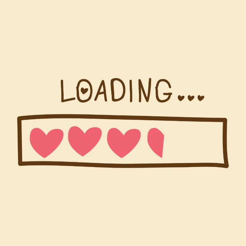 loading hearts dark