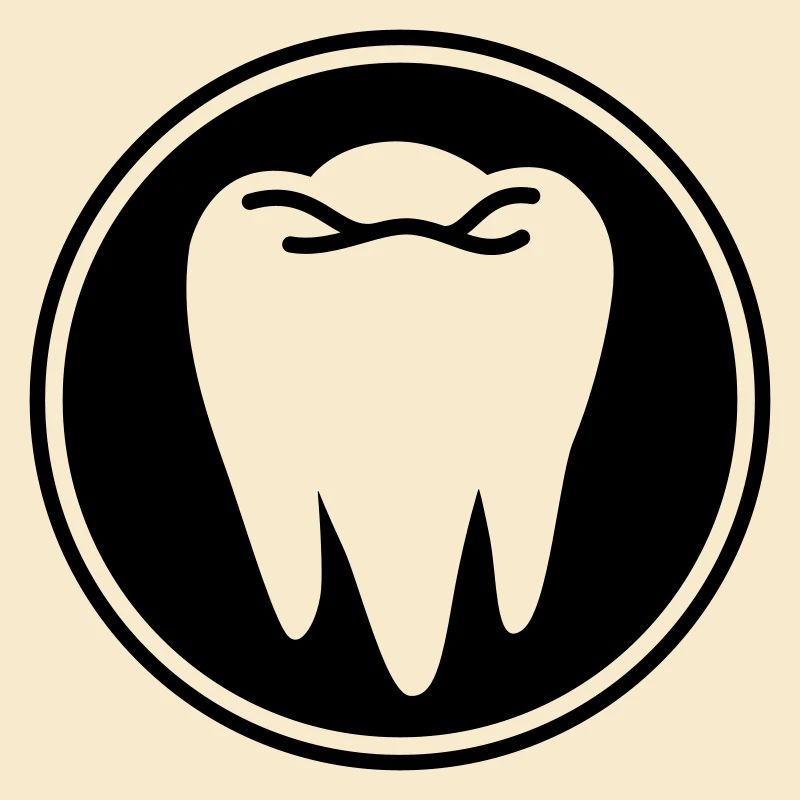 Symbole de l’icône de dent