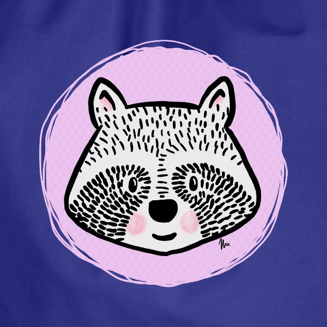 Süßer Waschbär - Portrait