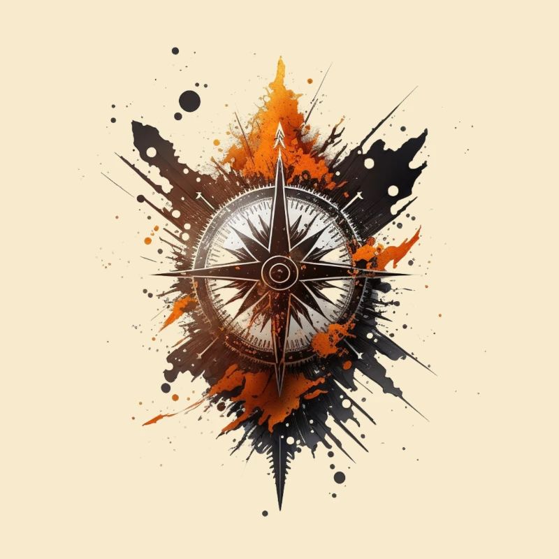 Stay on course: nautical compass for seafaring