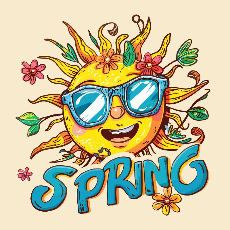 Spring Spring Sun Flowers