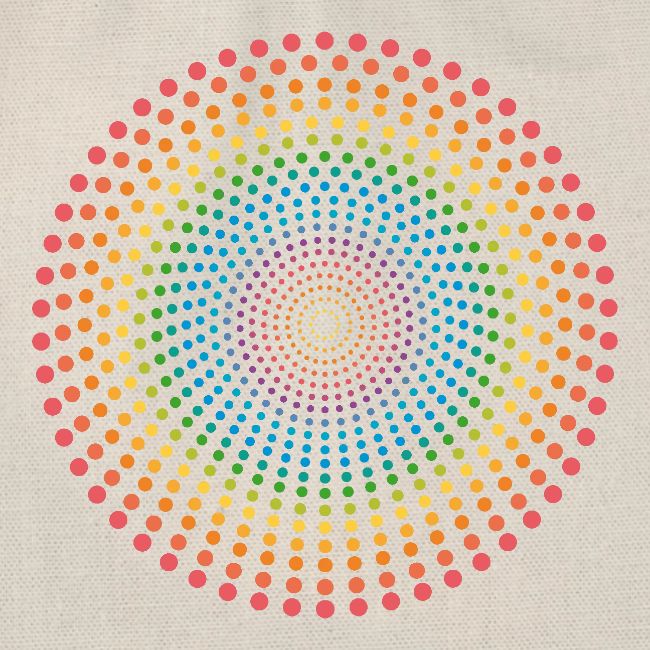 Dotted Rainbow Circle
