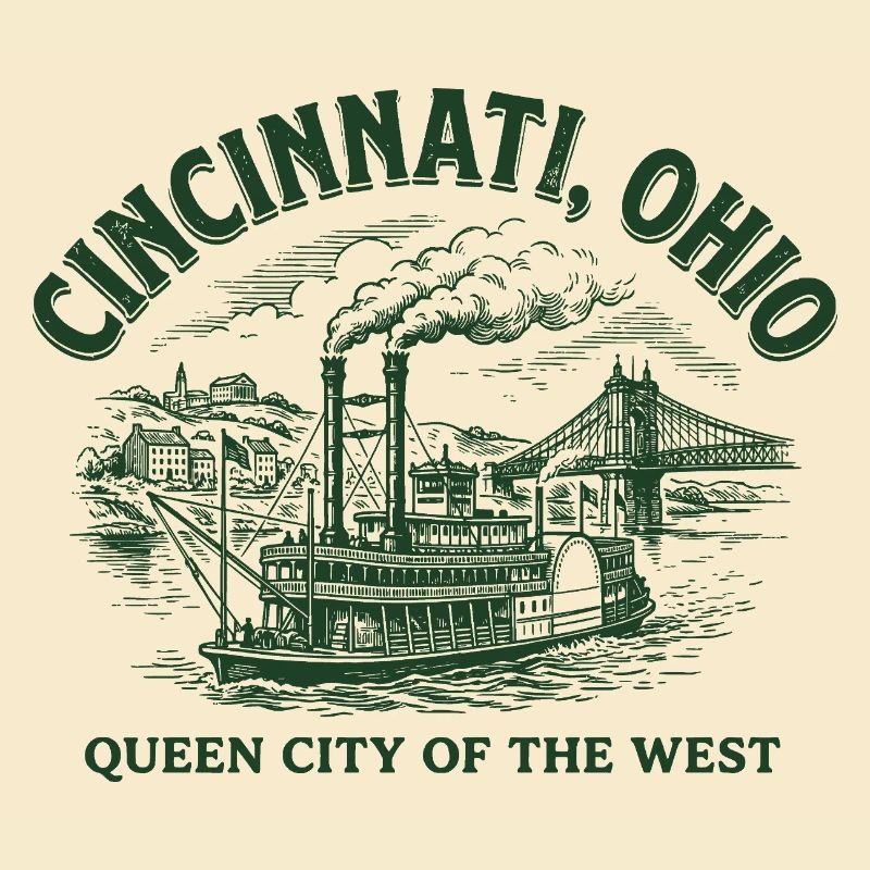 Cincinnati Dampfschiff Erbe