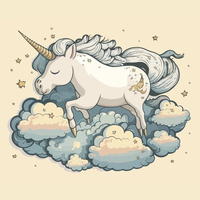 Das Wolkenreitende Einhorn
