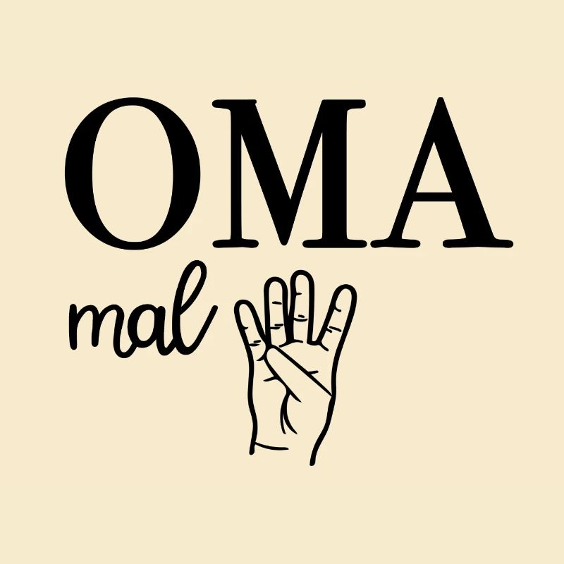 Oma Mal Vier Großmutter